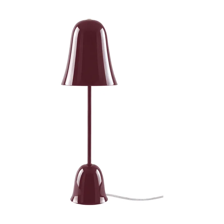 Lámpara de mesa Blåklockan - Vino (rojo), Ø16xAlt. 50 cm - Globen Lighting