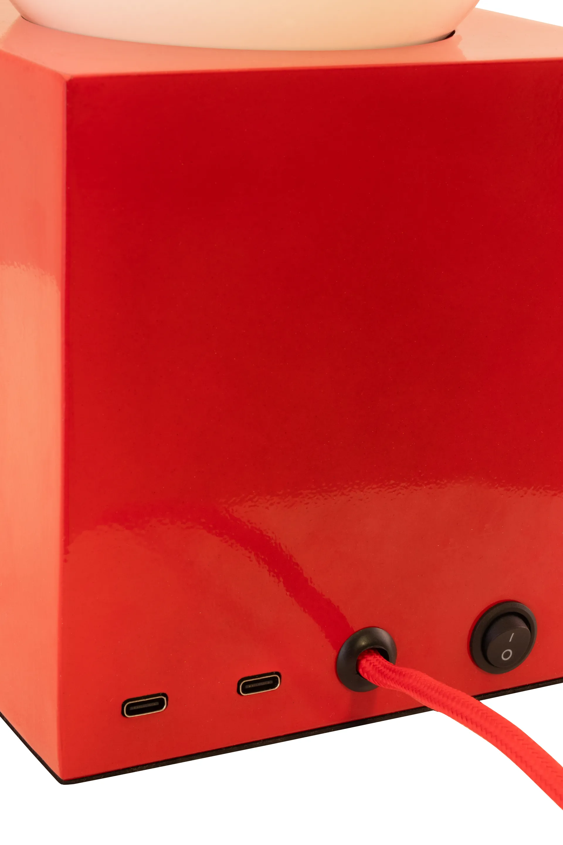 Lámpara de mesa Bob 14, Rojo Globen Lighting