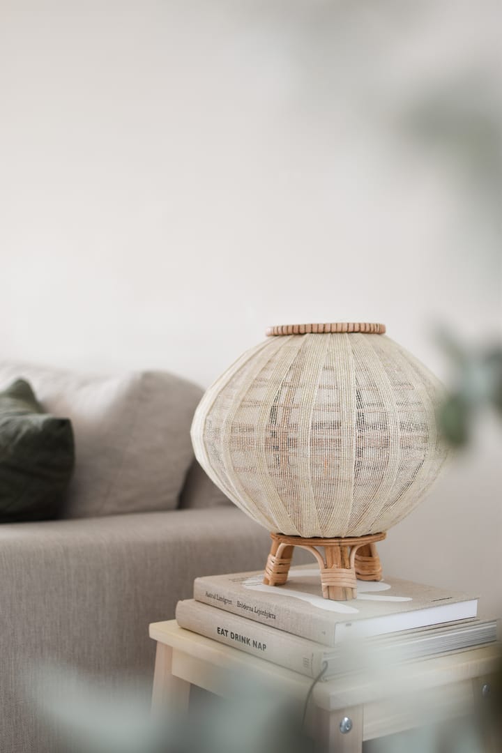 Lámpara de mesa Borneo Ø30 cm, Natur Globen Lighting