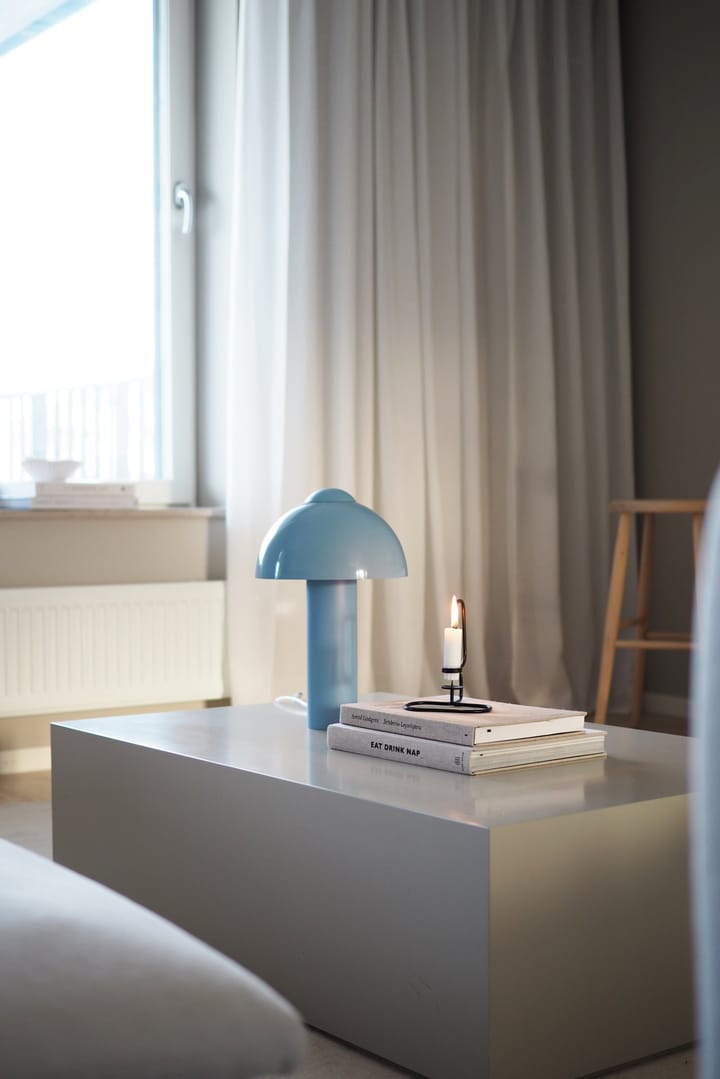Lámpara de mesa Buddy 23 36 cm, Azul claro Globen Lighting