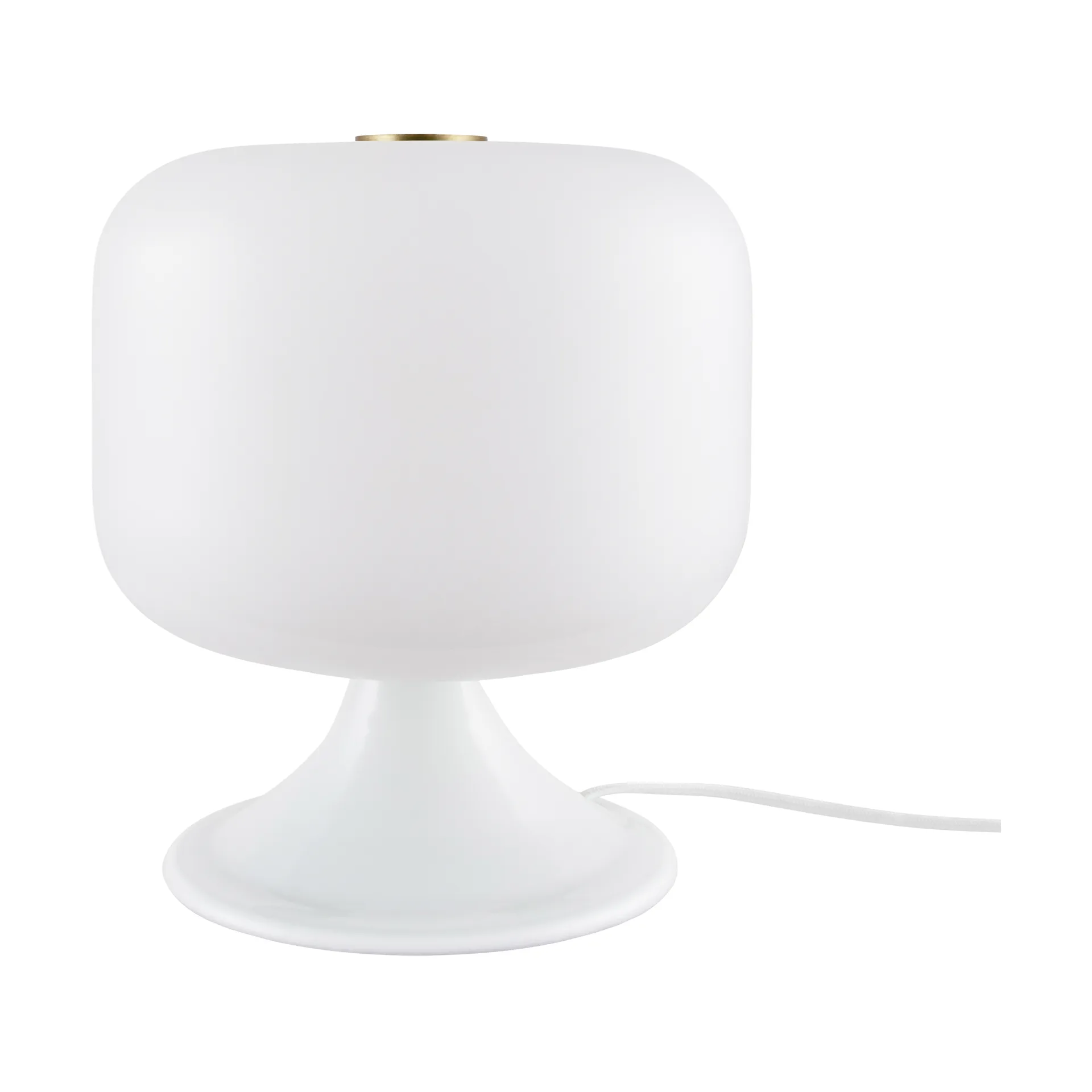 Lámpara de mesa Bullen 25, Blanco Globen Lighting