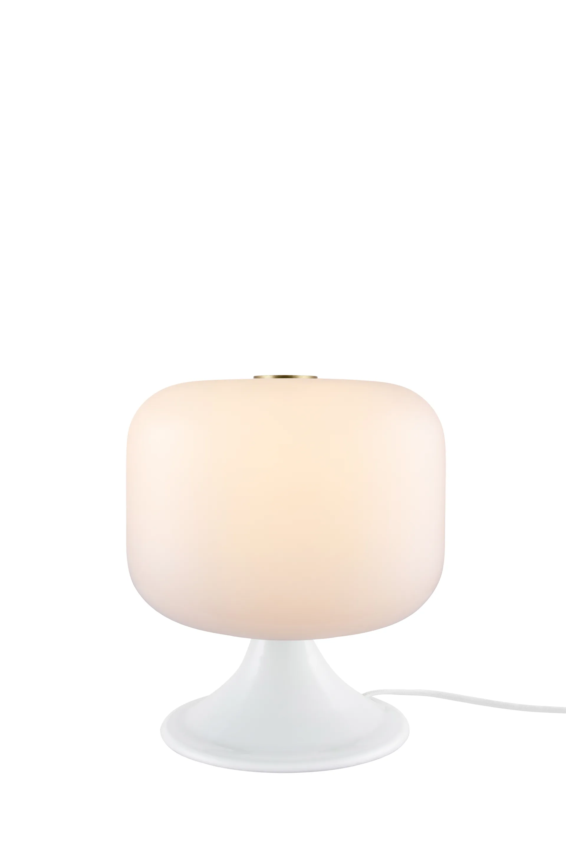 Lámpara de mesa Bullen 25, Blanco Globen Lighting