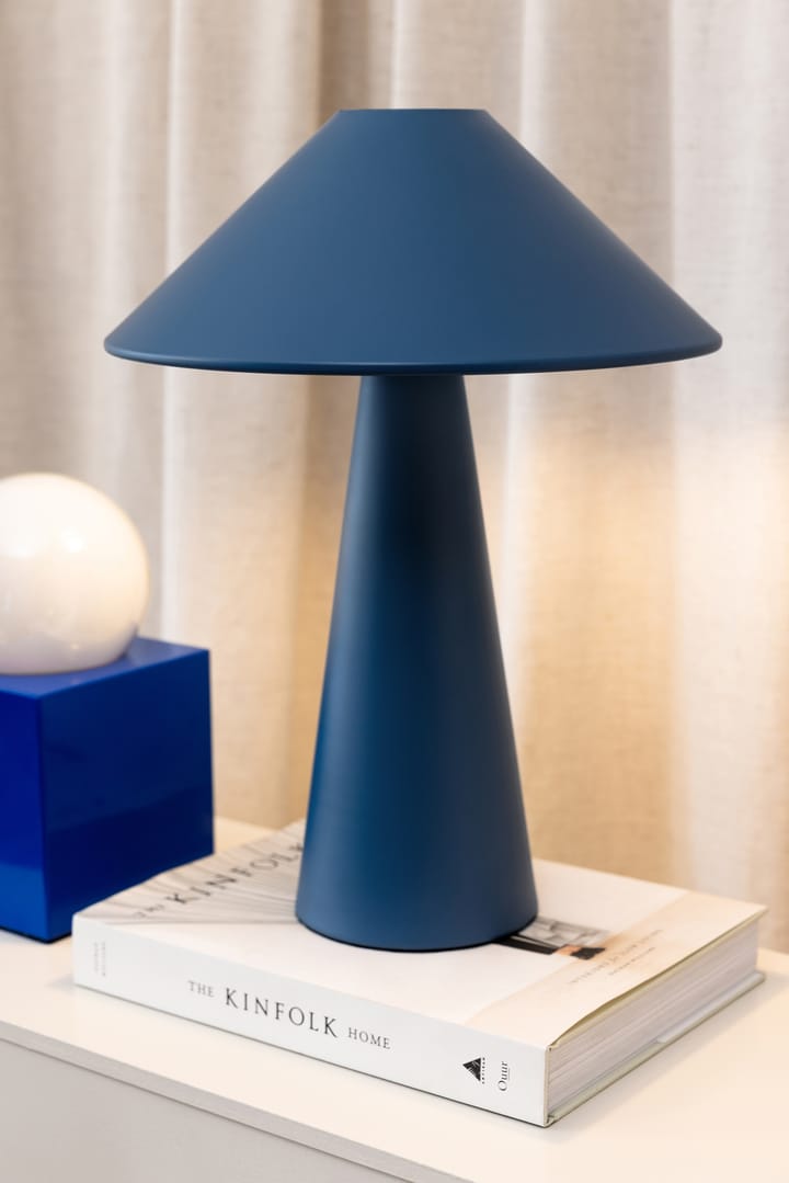 Lámpara de mesa Cannes, Azul Globen Lighting