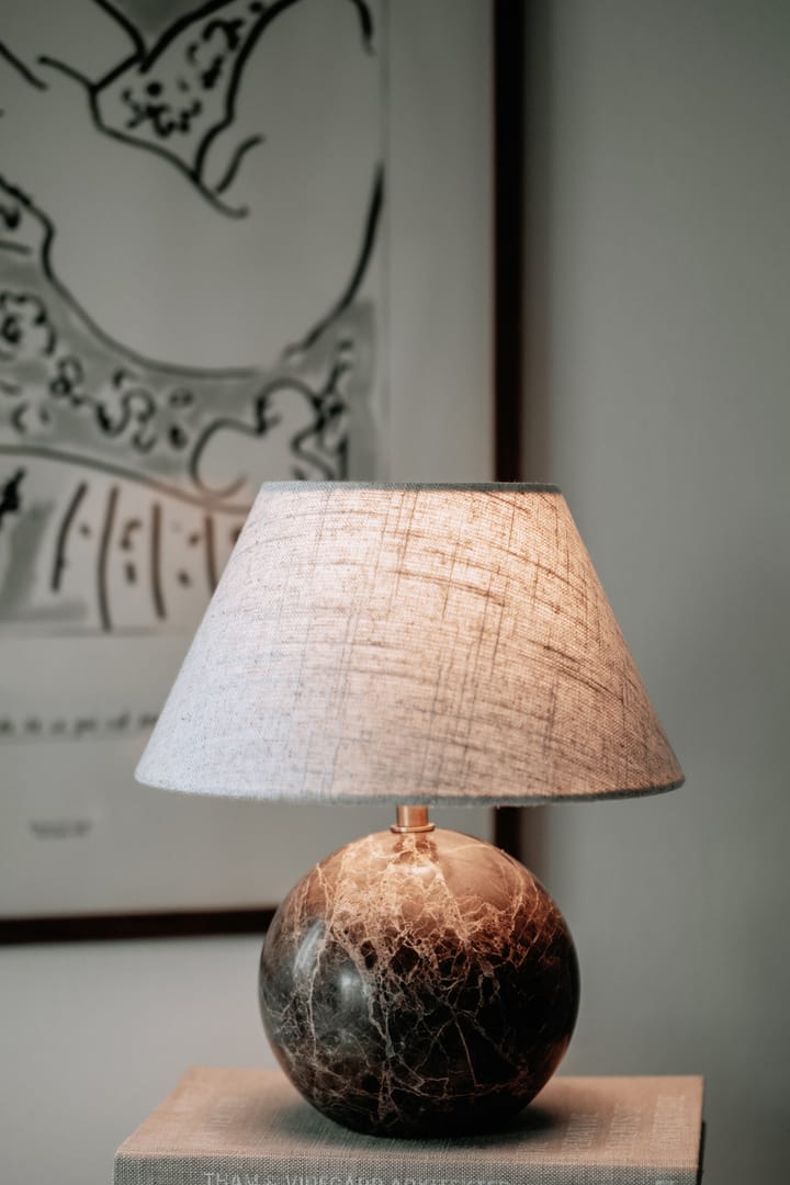 Lámpara de mesa Castello 24, Marrón Globen Lighting
