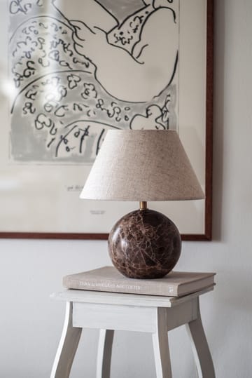 Lámpara de mesa Castello 24 - Marrón - Globen Lighting
