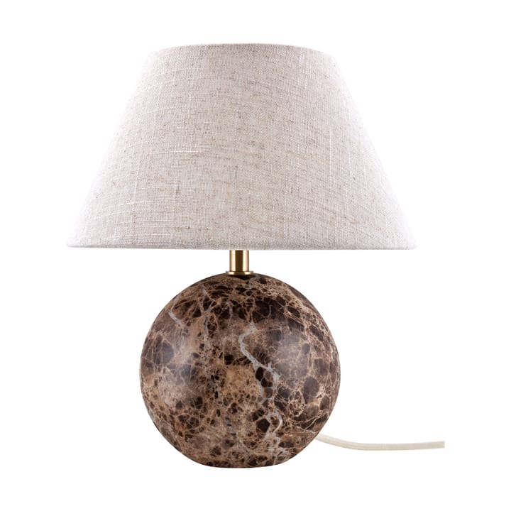 Lámpara de mesa Castello 35 - Mármol marrón - Globen Lighting