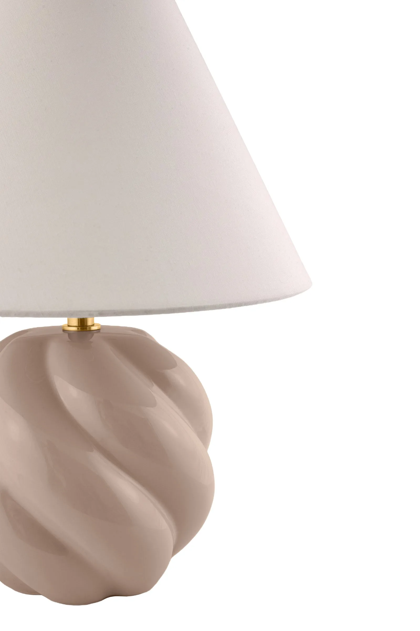 Lámpara de mesa Dahlia, Beige Globen Lighting