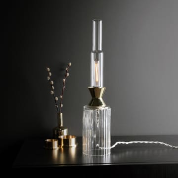 Lámpara de mesa Ester - transparente-latón - Globen Lighting