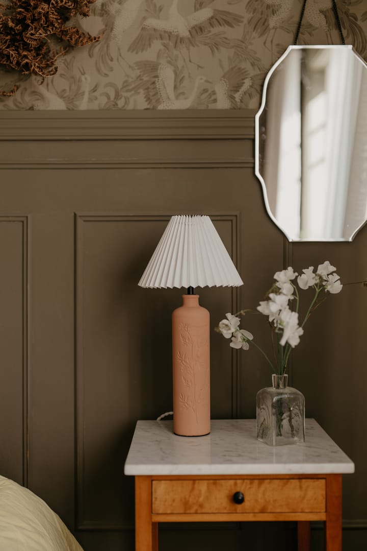 Lámpara de mesa Flora 46 cm, terracota Globen Lighting