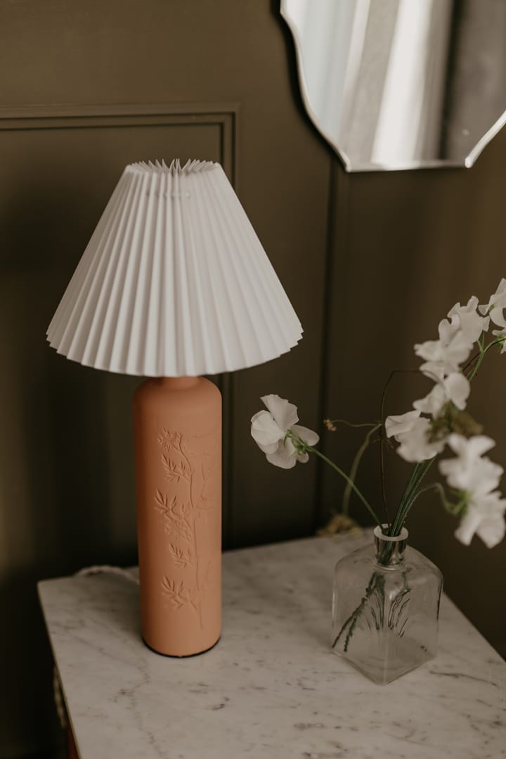 Lámpara de mesa Flora 46 cm, terracota Globen Lighting