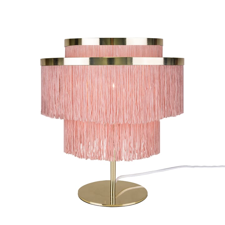 Lámpara de mesa Frans - rosa, latón - Globen Lighting