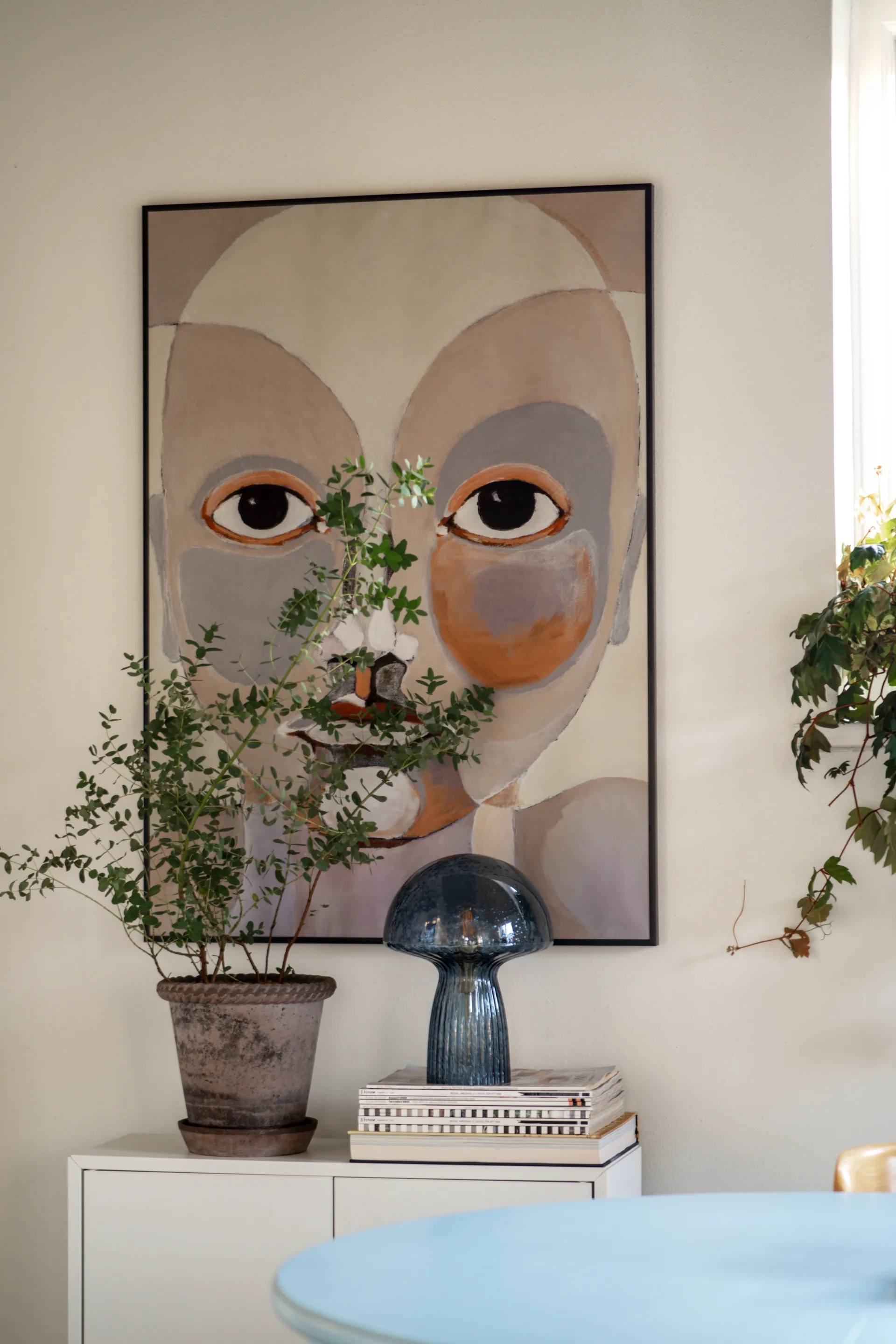 Lámpara de mesa Fungo 22 Special Edition, Azul Globen Lighting