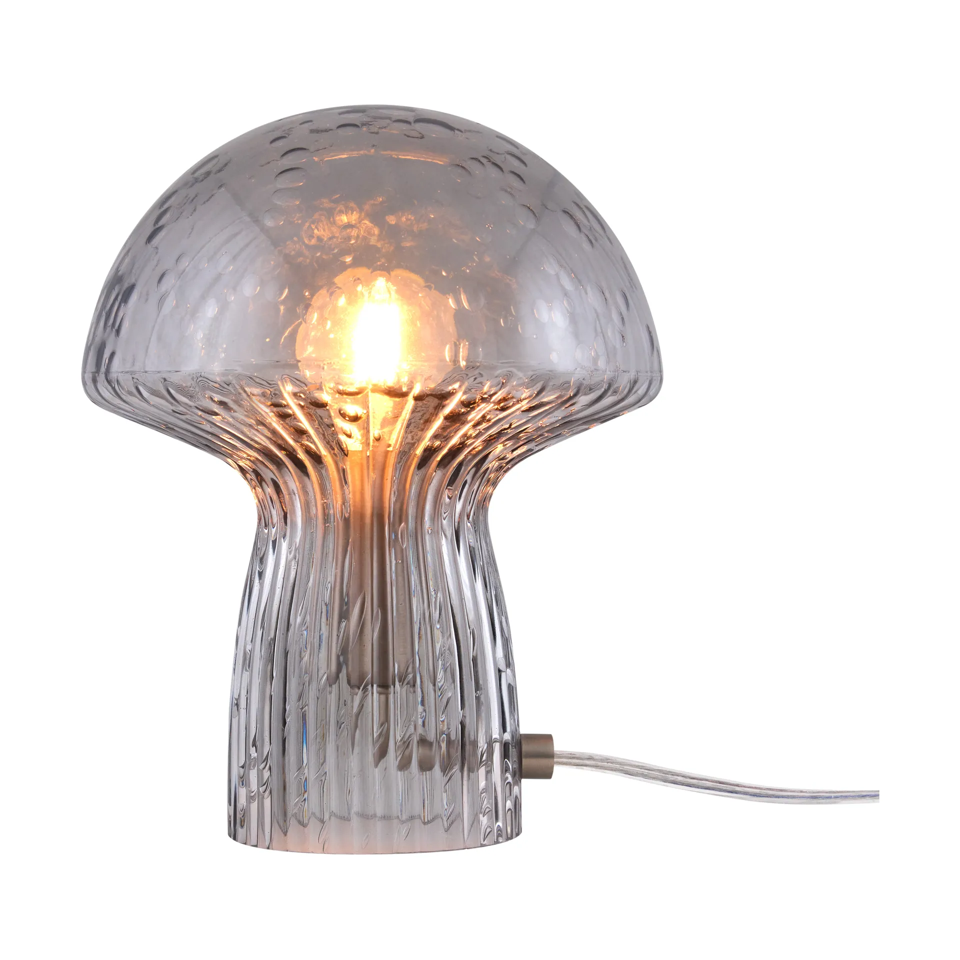 Lámpara de mesa Fungo Special Edition Ahumado, Ø16 cm, H:20 cm Globen Lighting