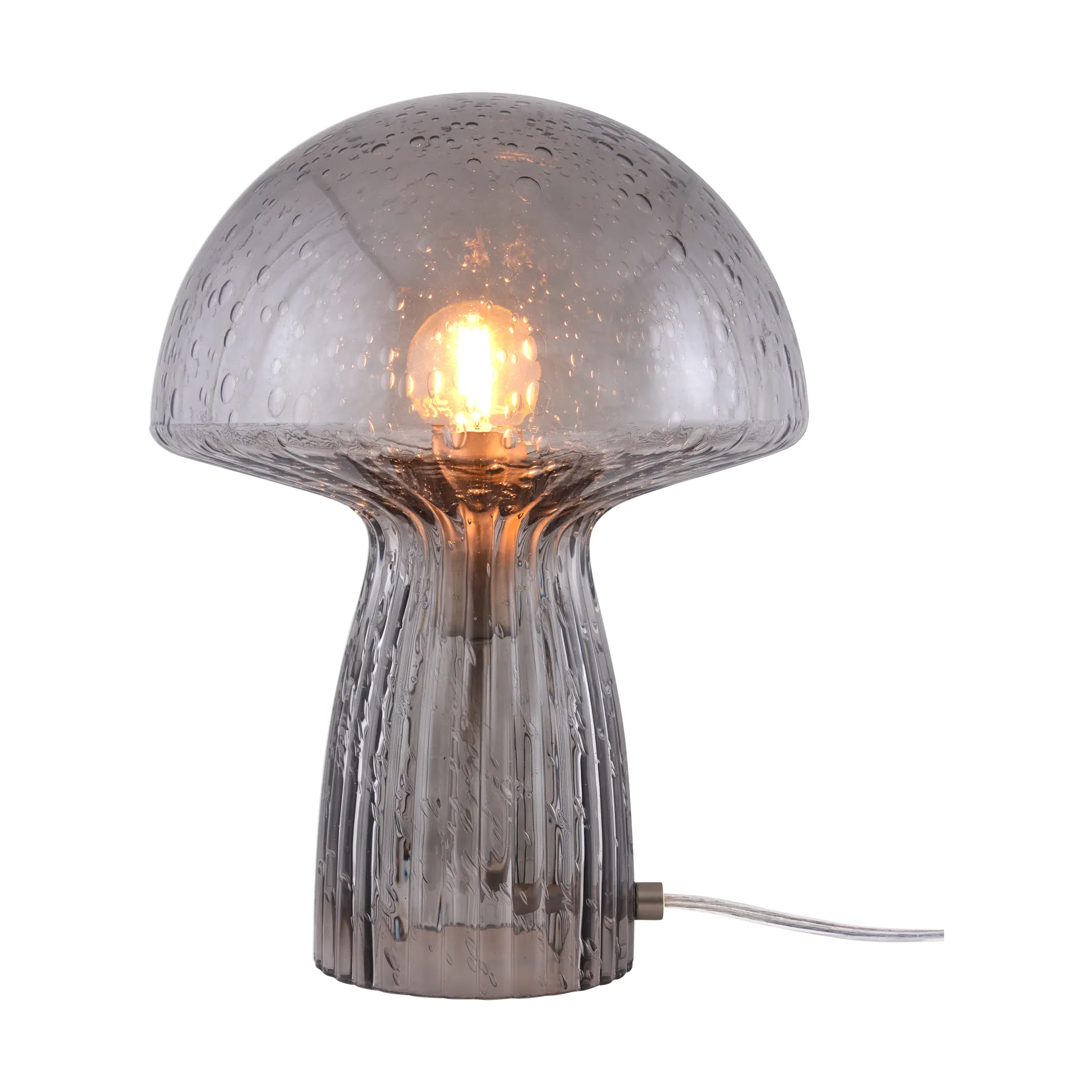 Lámpara de mesa Fungo Special Edition Ahumado, Ø22 cm, H:30 cm Globen Lighting