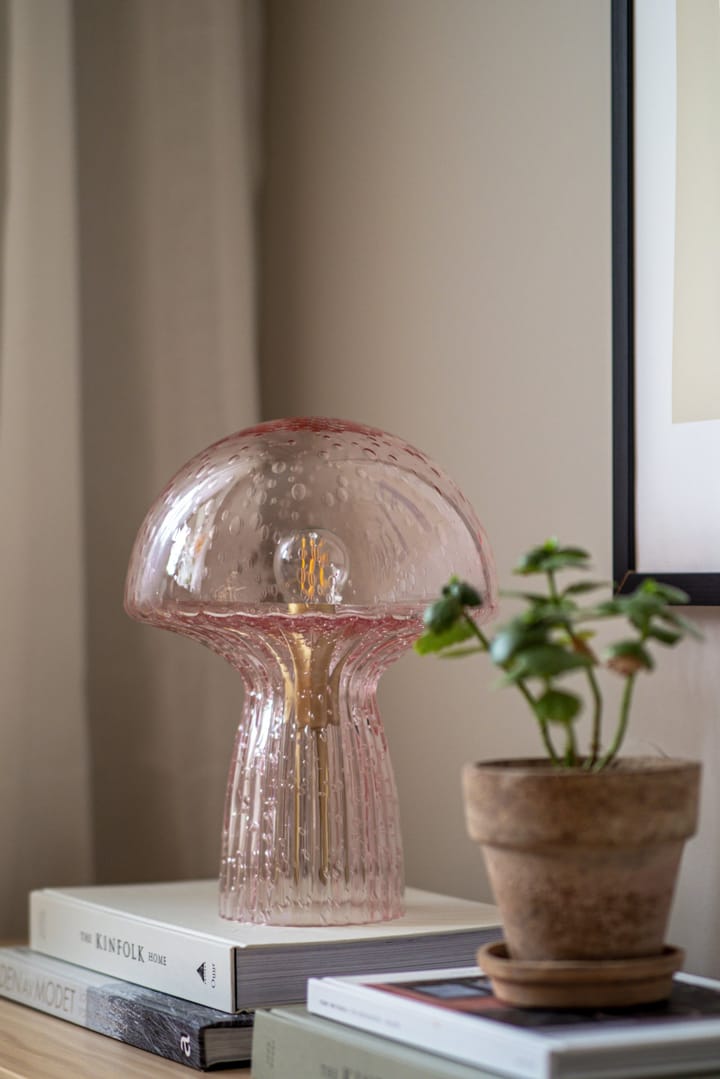 Lámpara de mesa Fungo Special Edition Rosa, 30 cm Globen Lighting