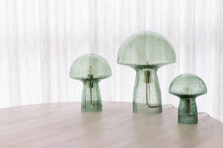 Lámpara de mesa Fungo Special Edition verde, Ø16 cm Globen Lighting