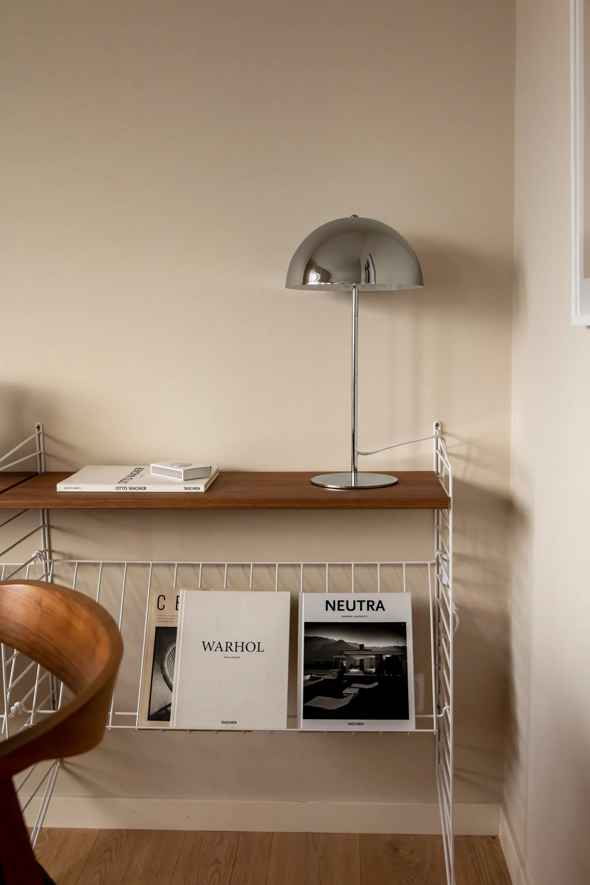 Lámpara de mesa Icon 25 48 cm, Cromo Globen Lighting