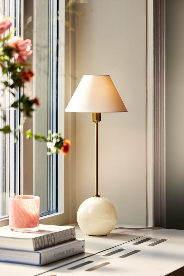 Lámpara de mesa Iris 20 - Crema - Globen Lighting