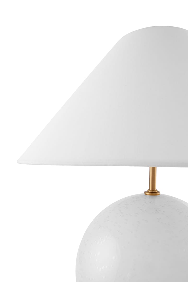 Lámpara de mesa Iris 35 39 cm, Blanco Globen Lighting