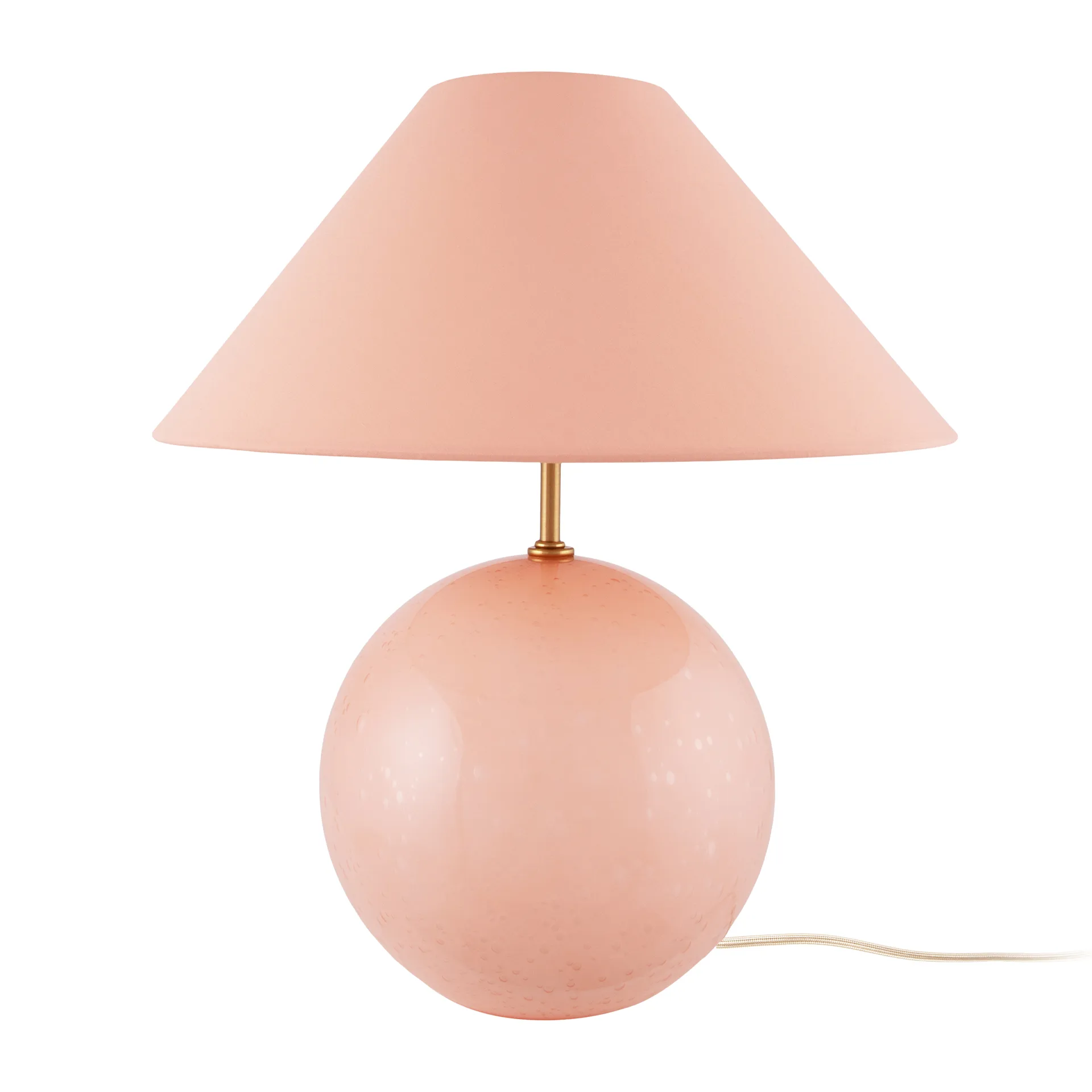 Lámpara de mesa Iris 35 39 cm, Blush Globen Lighting