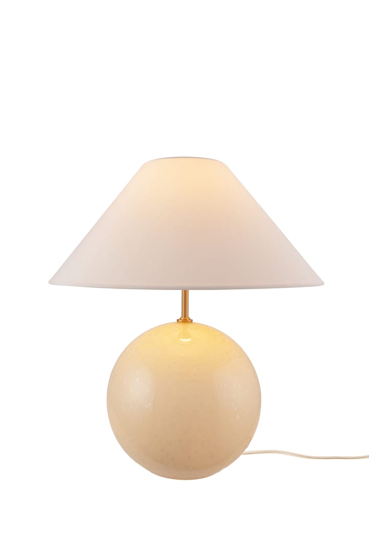 Lámpara de mesa Iris 35 39 cm, Crema Globen Lighting