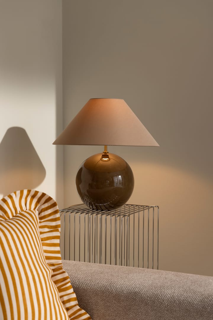Lámpara de mesa Iris 45, Mocha Globen Lighting
