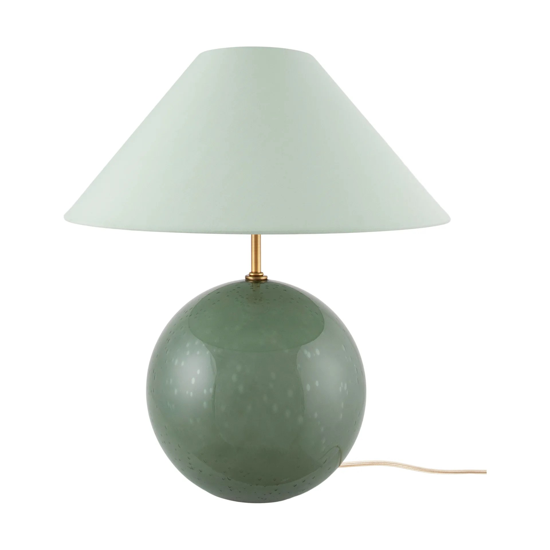 Lámpara de mesa Iris 45, Verde Globen Lighting