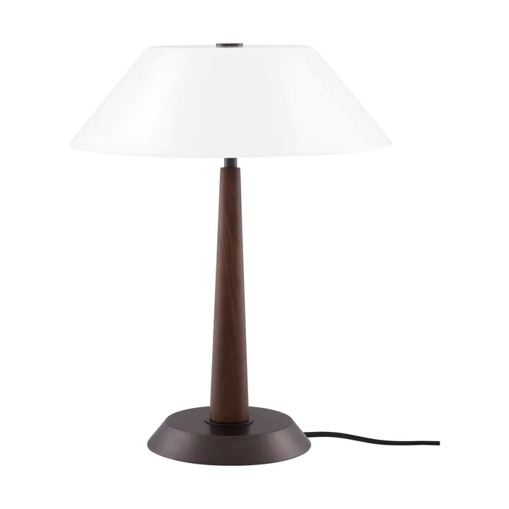 Lámpara de mesa Ligna - Teñido de marrón, Ø29x39,2 cm - Globen Lighting