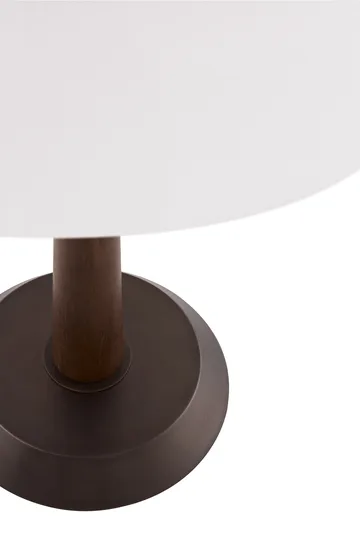 Lámpara de mesa Ligna - Teñido de marrón, Ø29x39,2 cm - Globen Lighting