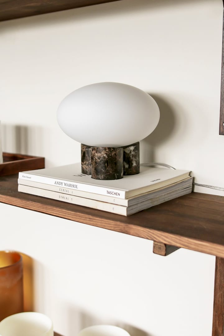 Lámpara de mesa Mammut Ø20 cm, Marrón Globen Lighting