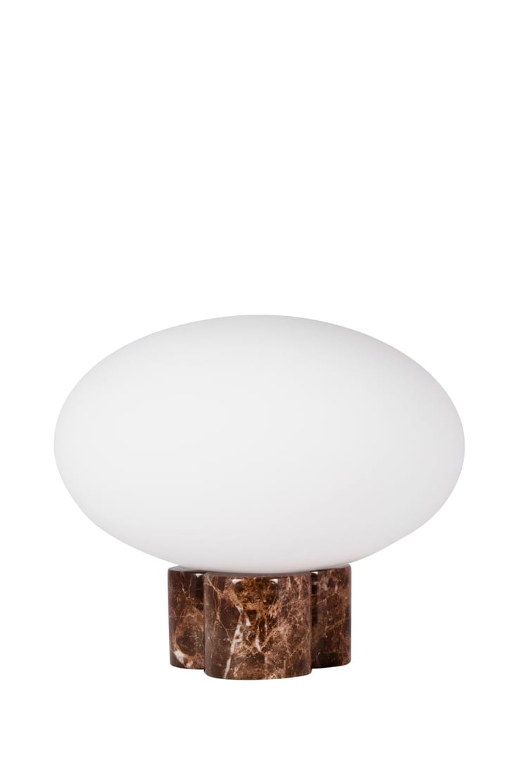 Lámpara de mesa Mammut Ø28 cm, marrón Globen Lighting