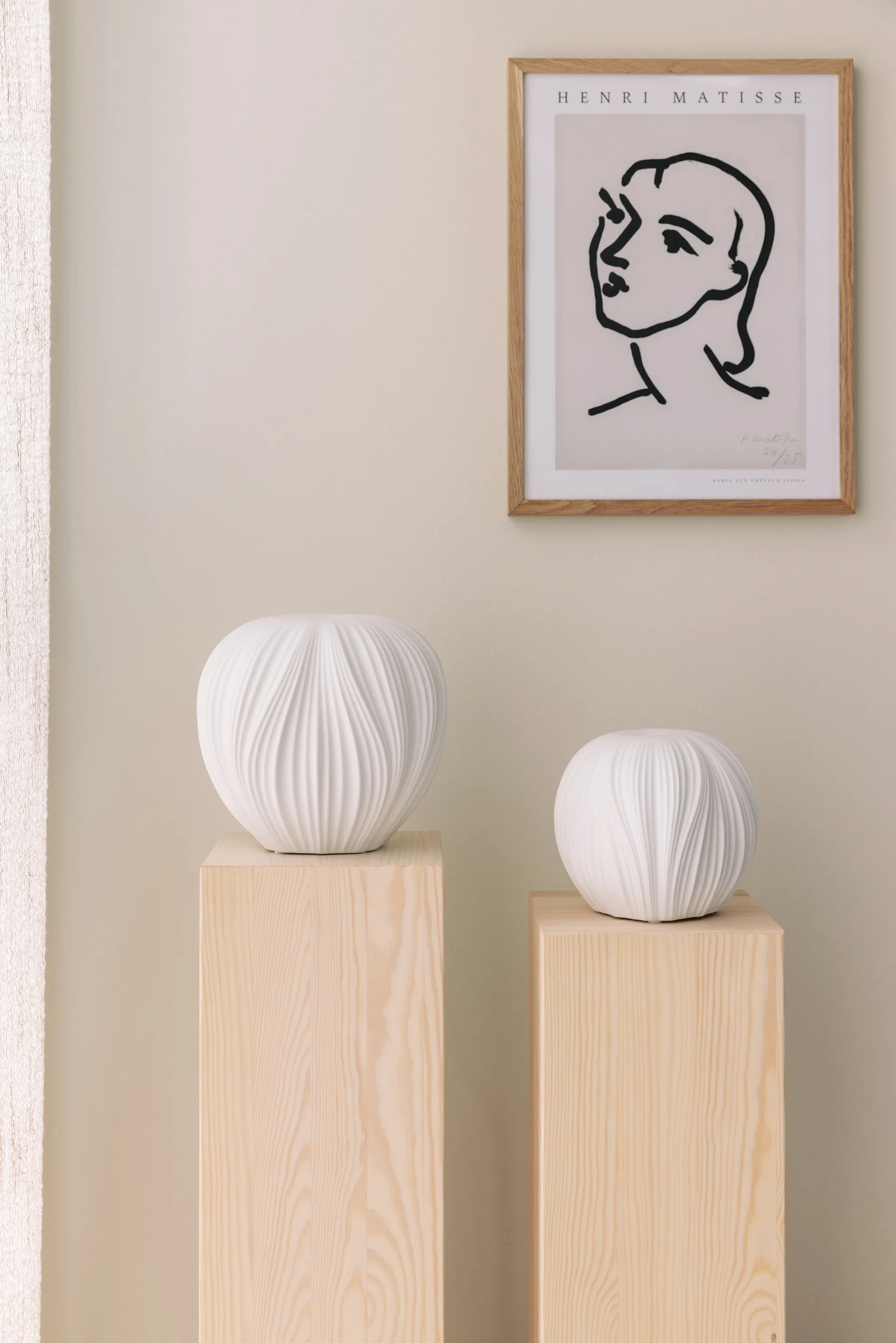 Lámpara de mesa Milo, Blanco, 21 cm Globen Lighting