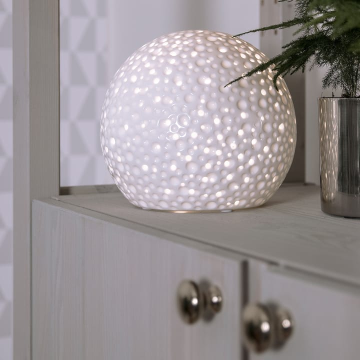 Lámpara de mesa Moonlight 16 cm, blanco Globen Lighting