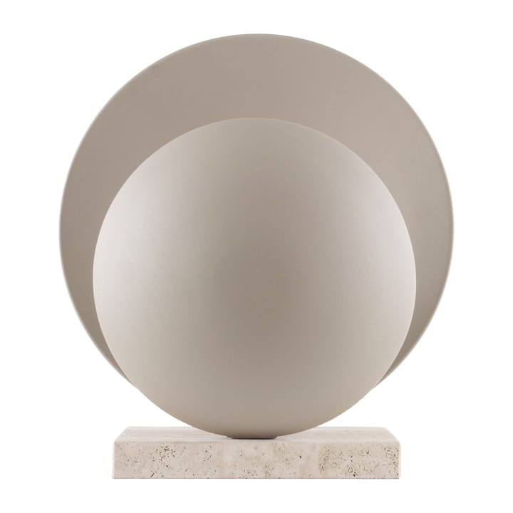 Lámpara de mesa Orbit - Beige-travertin - Globen Lighting