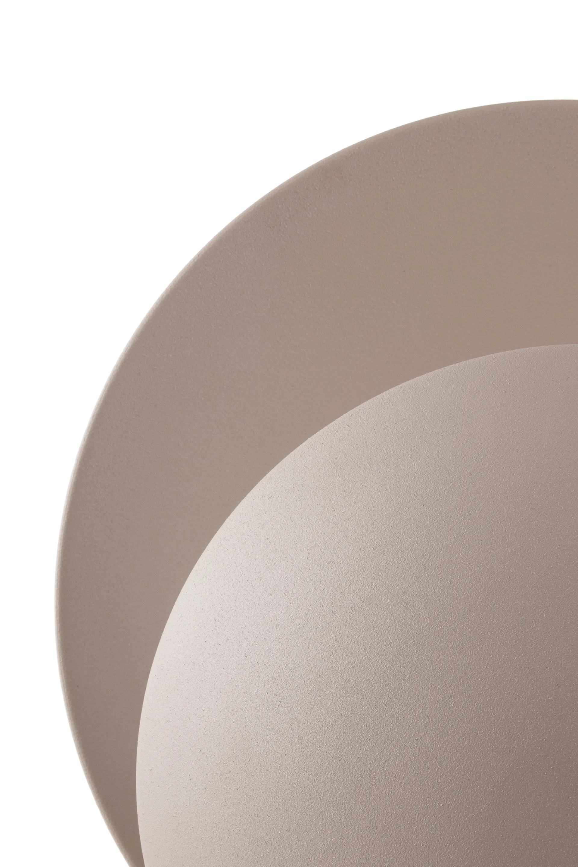 Lámpara de mesa Orbit, Beige-travertin Globen Lighting