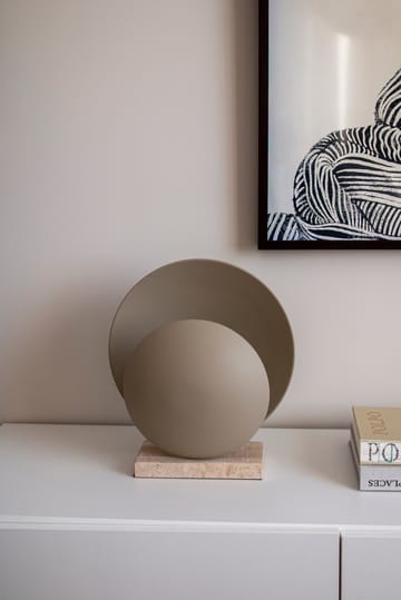 Lámpara de mesa Orbit - Beige-travertin - Globen Lighting