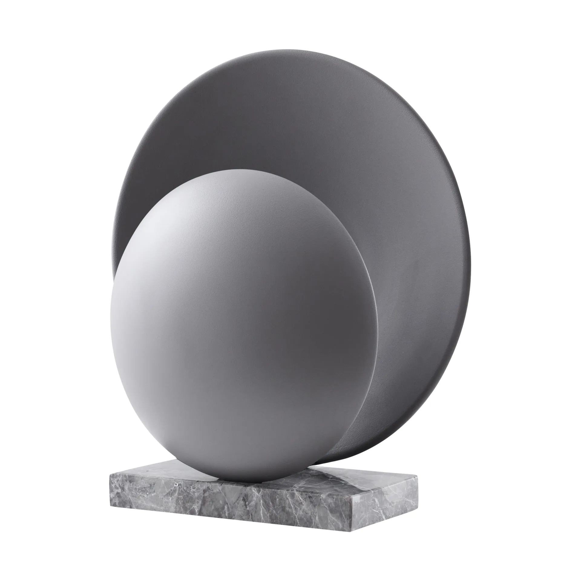 Lámpara de mesa Orbit, Gris Globen Lighting