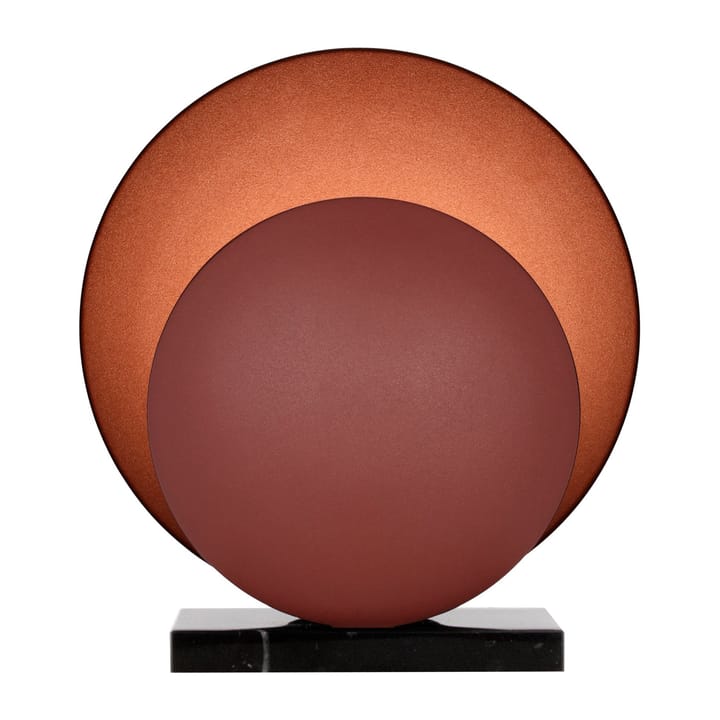 Lámpara de mesa Orbit, Maroon-black Globen Lighting