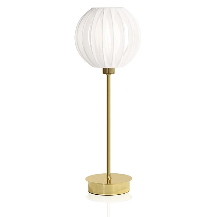Lámpara de mesa Plastband, latón Globen Lighting