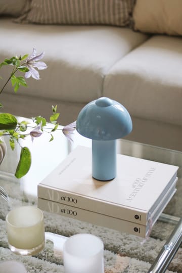 Lámpara de mesa portátil Buddy - Azul claro - Globen Lighting