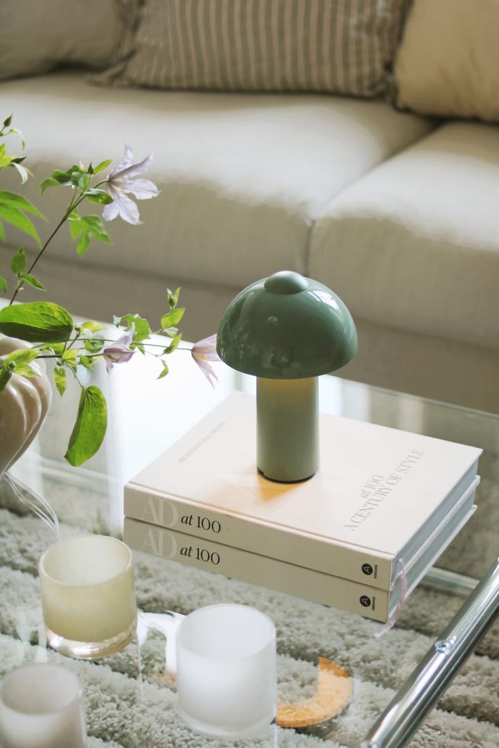 Lámpara de mesa portátil Buddy, Verde Globen Lighting