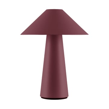 Lámpara de mesa portátil Cannes - Burgundy - Globen Lighting