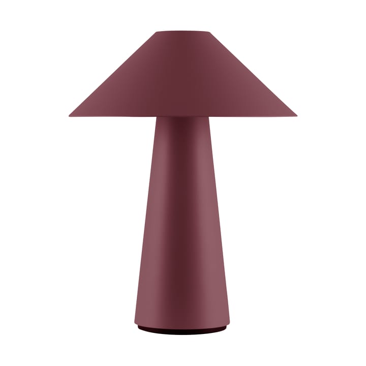 Lámpara de mesa portátil Cannes - Burgundy - Globen Lighting