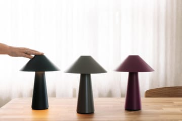 Lámpara de mesa portátil Cannes - Marrón - Globen Lighting