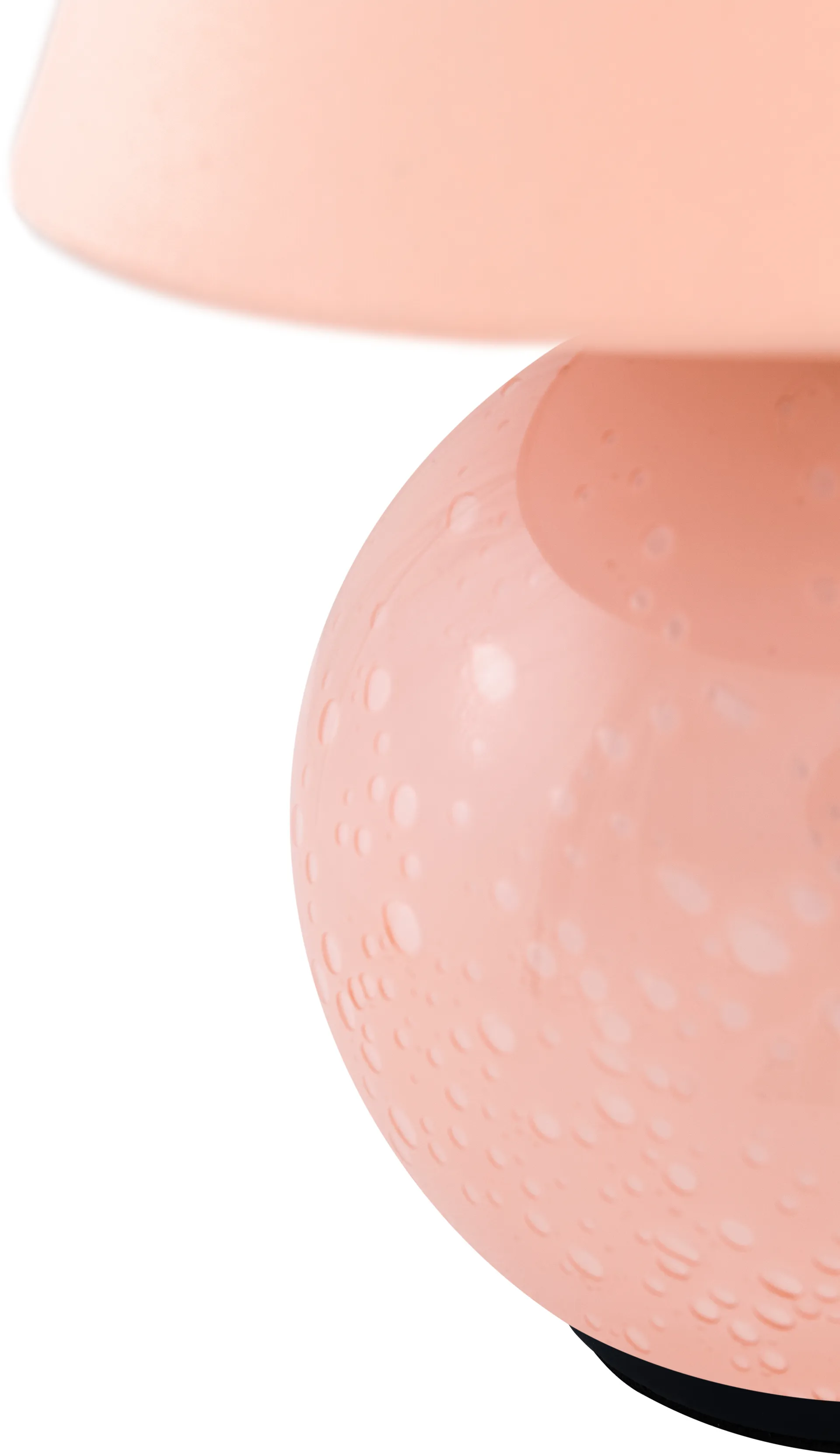 Lámpara de mesa portátil Iris 16, Blush Globen Lighting