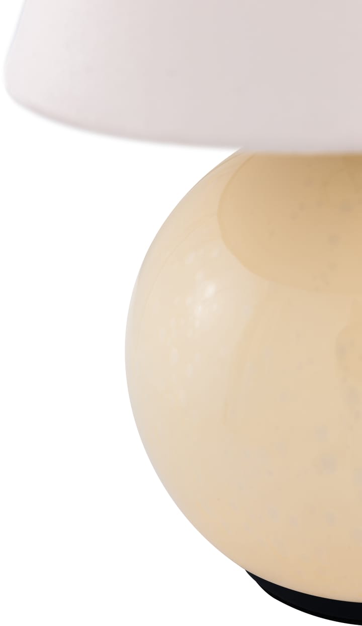 Lámpara de mesa portátil Iris 16 , Crema Globen Lighting