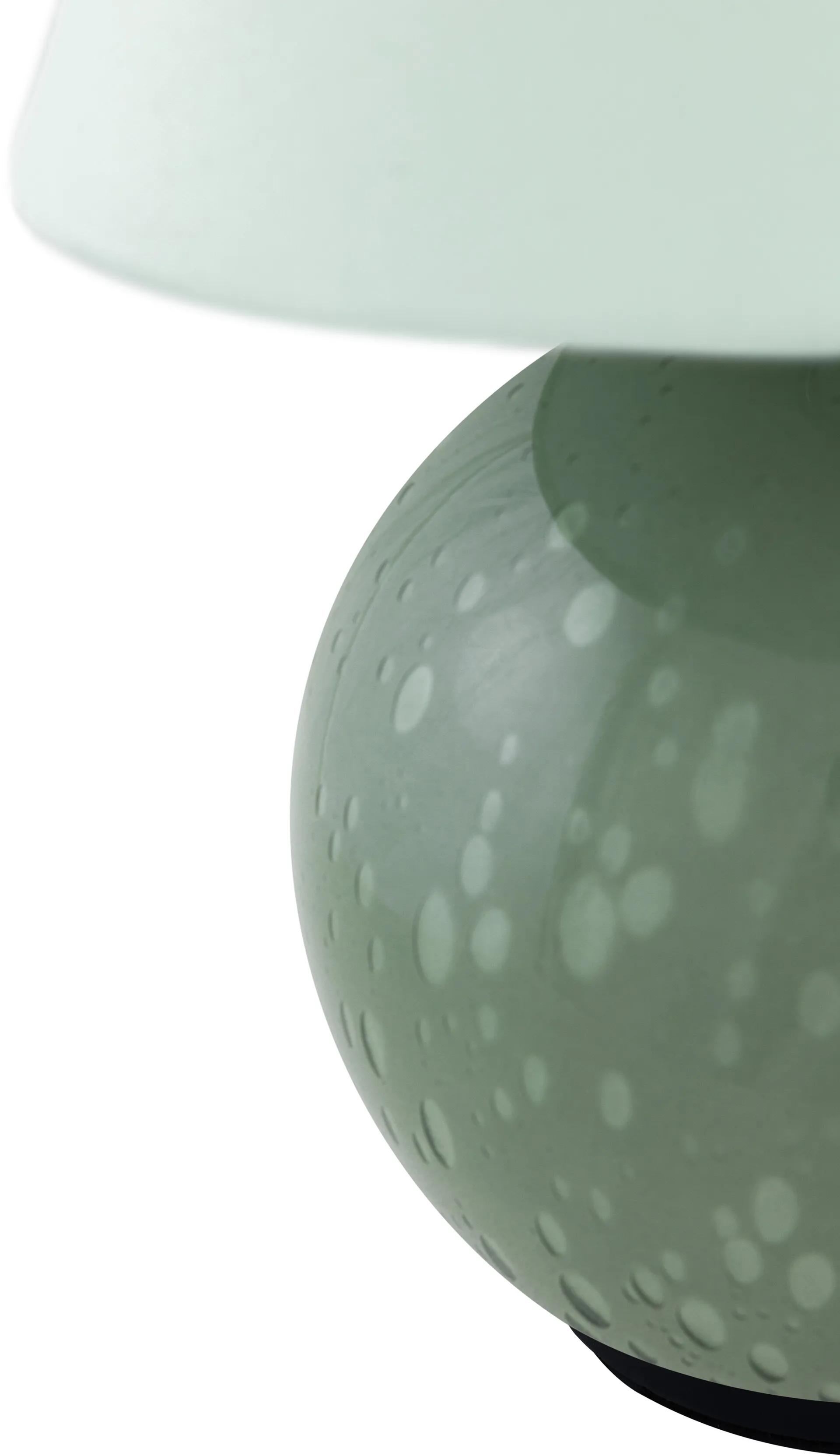 Lámpara de mesa portátil Iris 16, Verde Globen Lighting