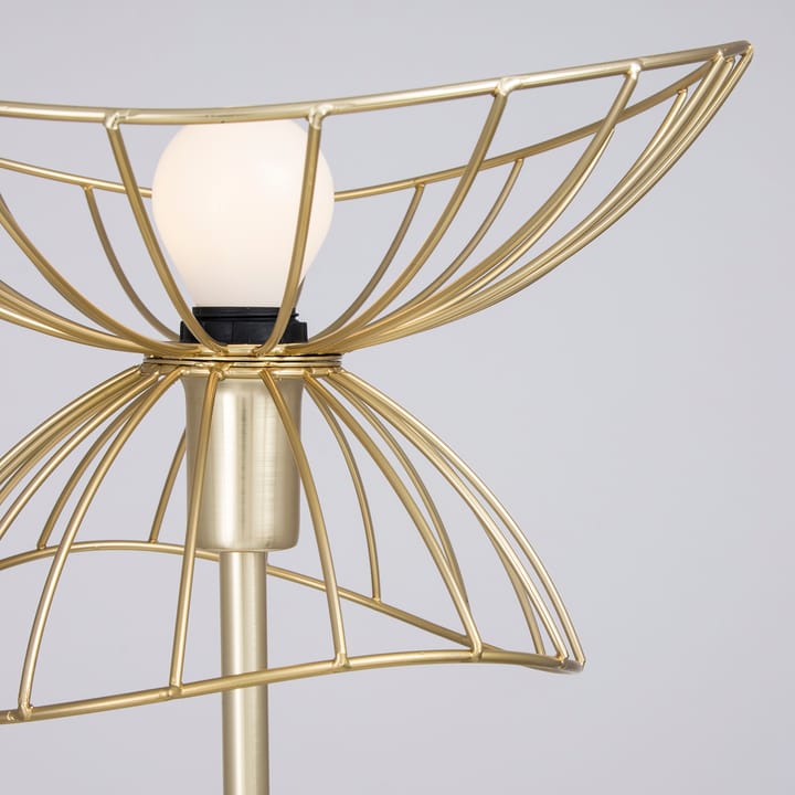 Lámpara de mesa Ray, latón cepillado Globen Lighting