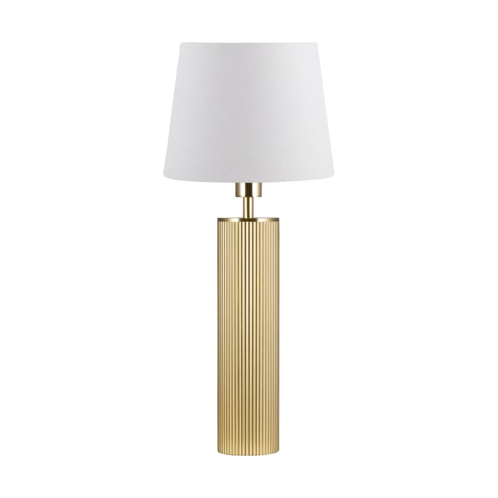 Lámpara de mesa Rib 8, Latón cepillado Globen Lighting