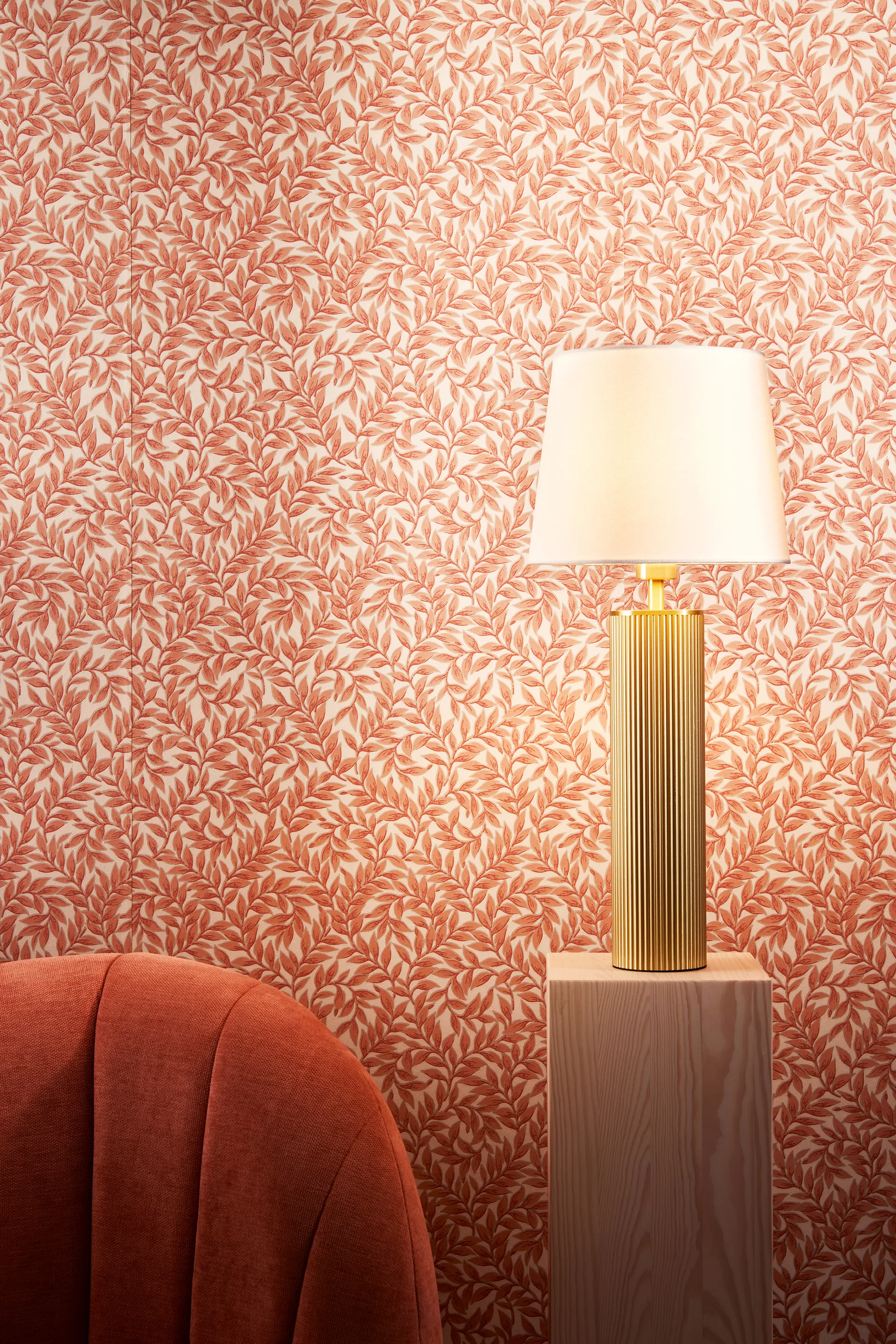 Lámpara de mesa Rib 8, Latón cepillado Globen Lighting